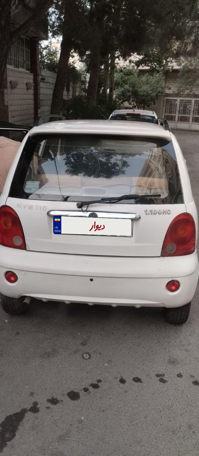 ام وی ام 110 چهار سیلندر دنده ای - 2013