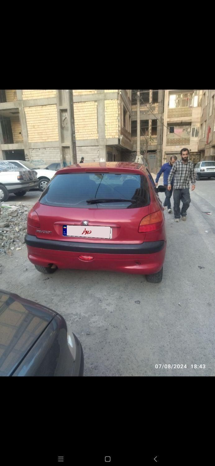 پژو 206 تیپ 6 - 1383