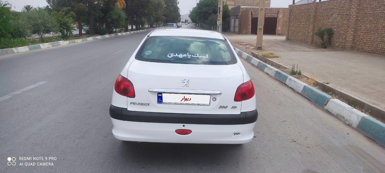 پژو 206 SD v8 - 1397