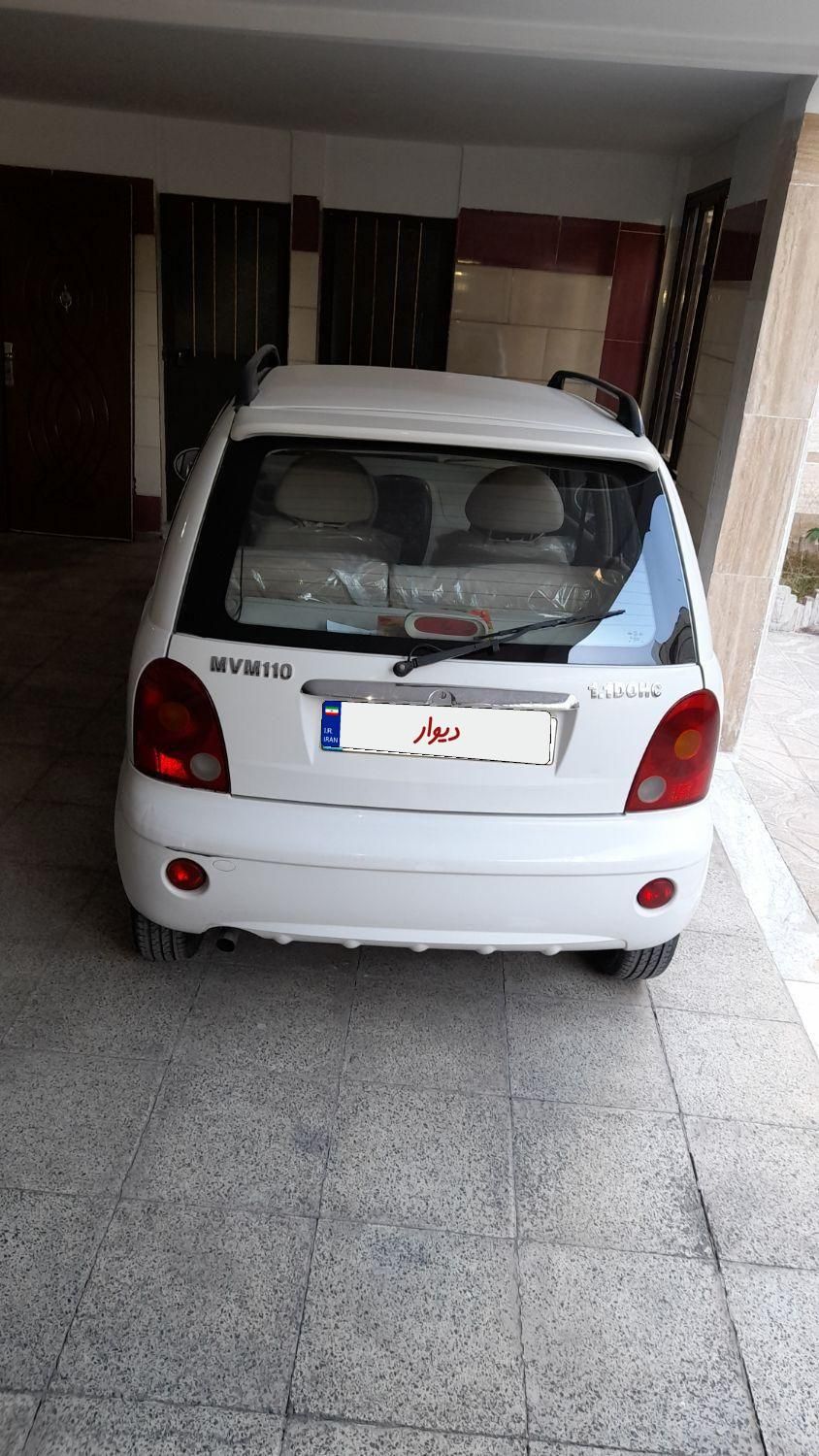 ام وی ام 110 چهار سیلندر دنده ای - 2015