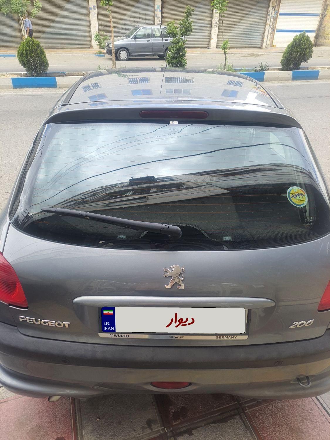 پژو 206 تیپ 2 - 1396
