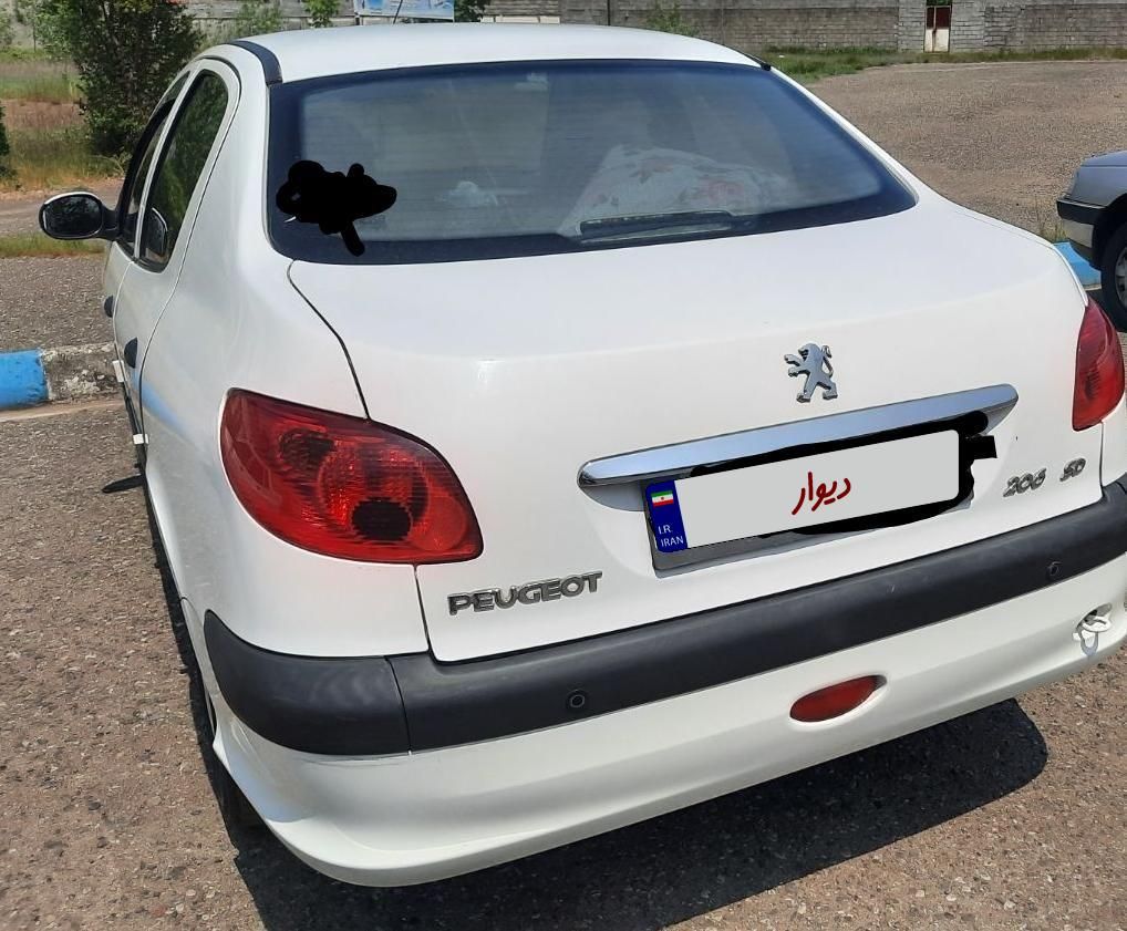 پژو 206 SD v8 - 1395