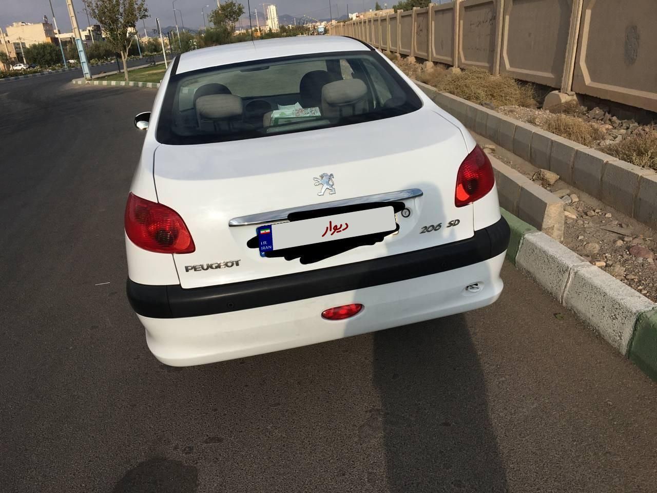 پژو 206 SD v8 - 1395