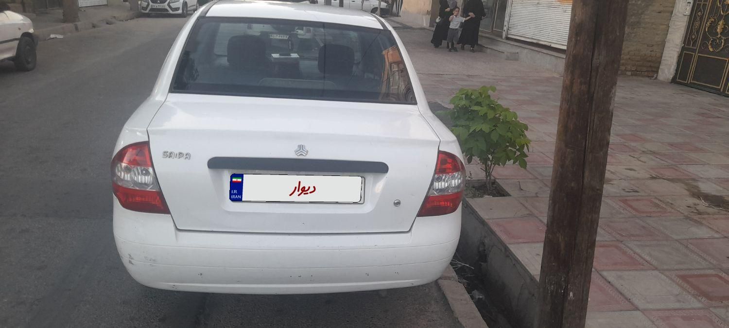 تیبا صندوق دار LX دوگانه سوز - 1395
