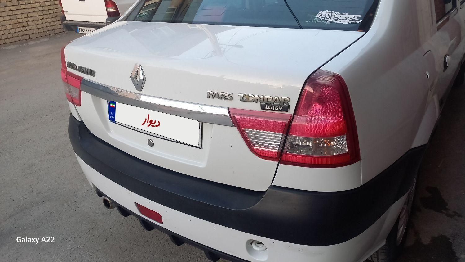 رنو پارس تندر گیربکس JHQ + مولتی مدیا - 1394