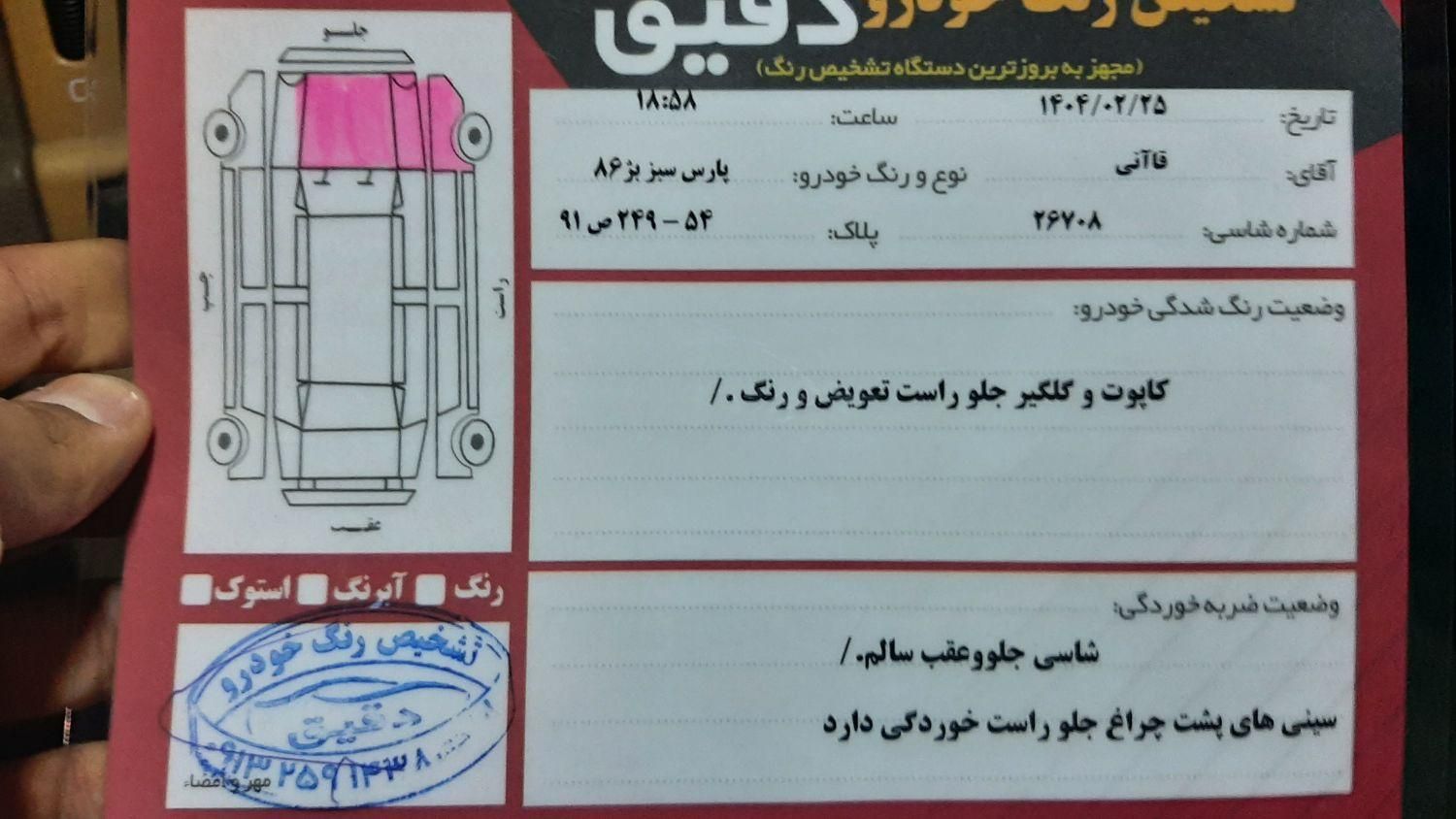 پژو پارس ELX-XU7P سفارشی - 1386