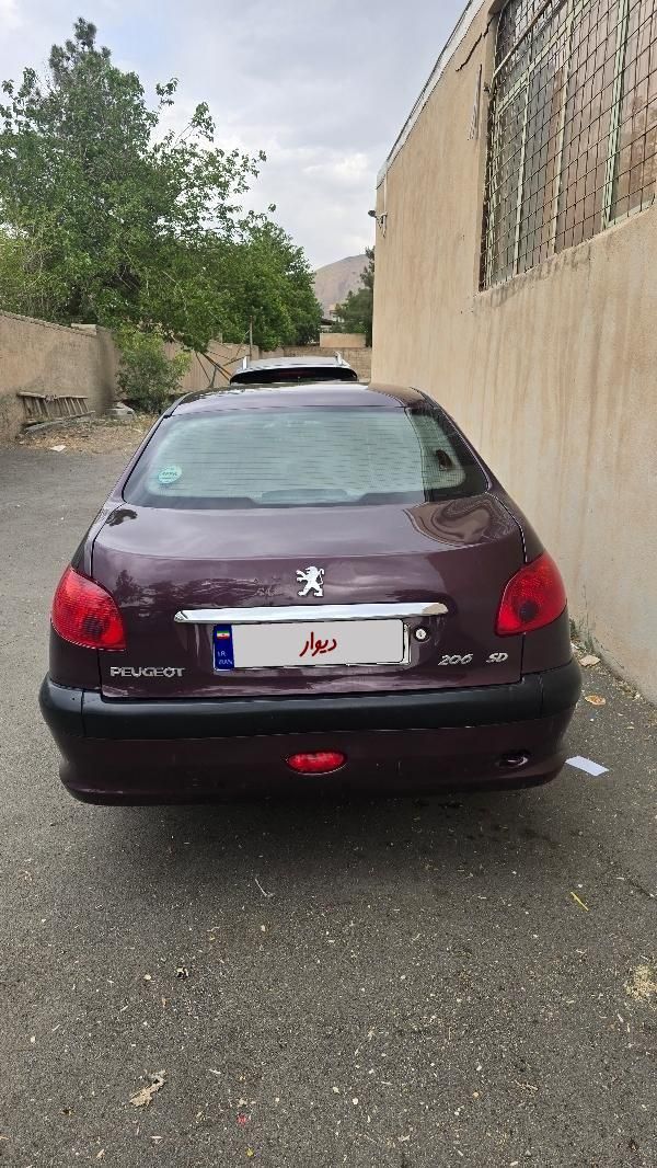 پژو 206 SD v8 - 1399