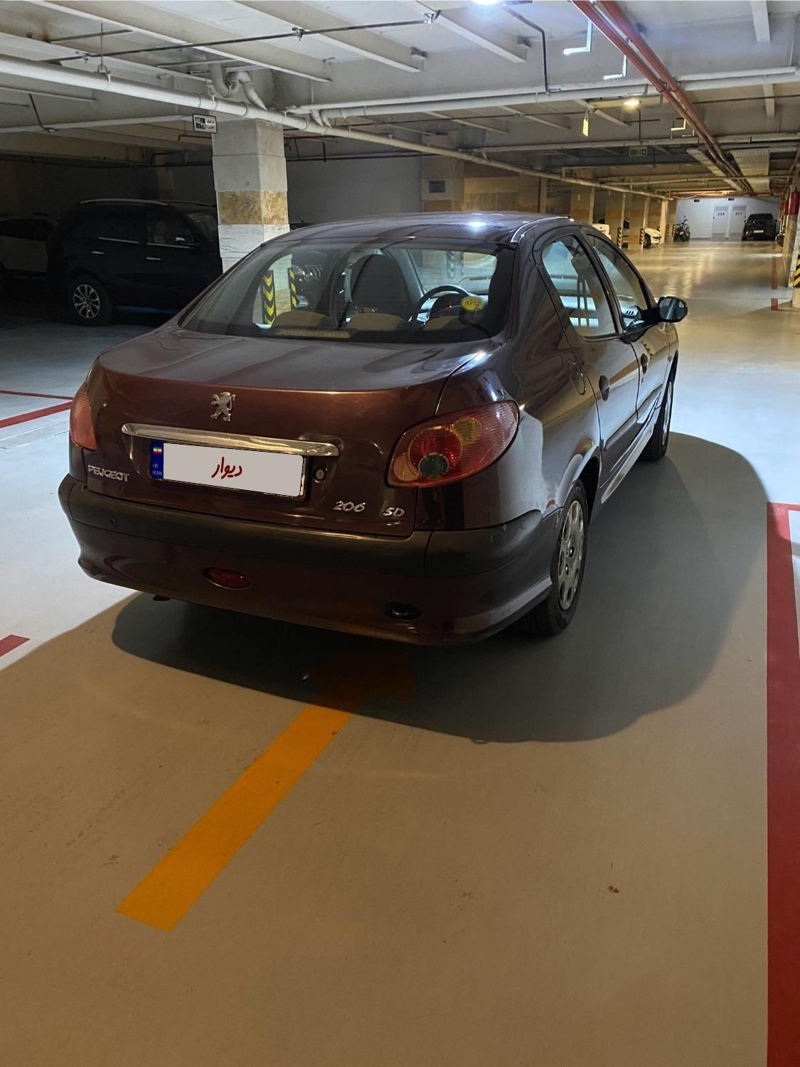 پژو 206 SD v8 - 1393