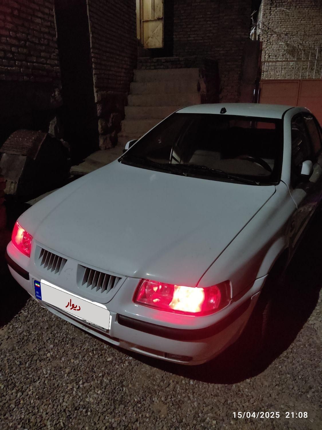 سمند LX EF7 دوگانه سوز - 1389