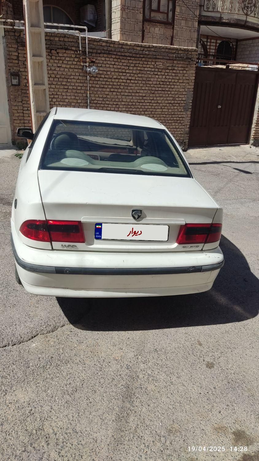 سمند LX EF7 دوگانه سوز - 1389