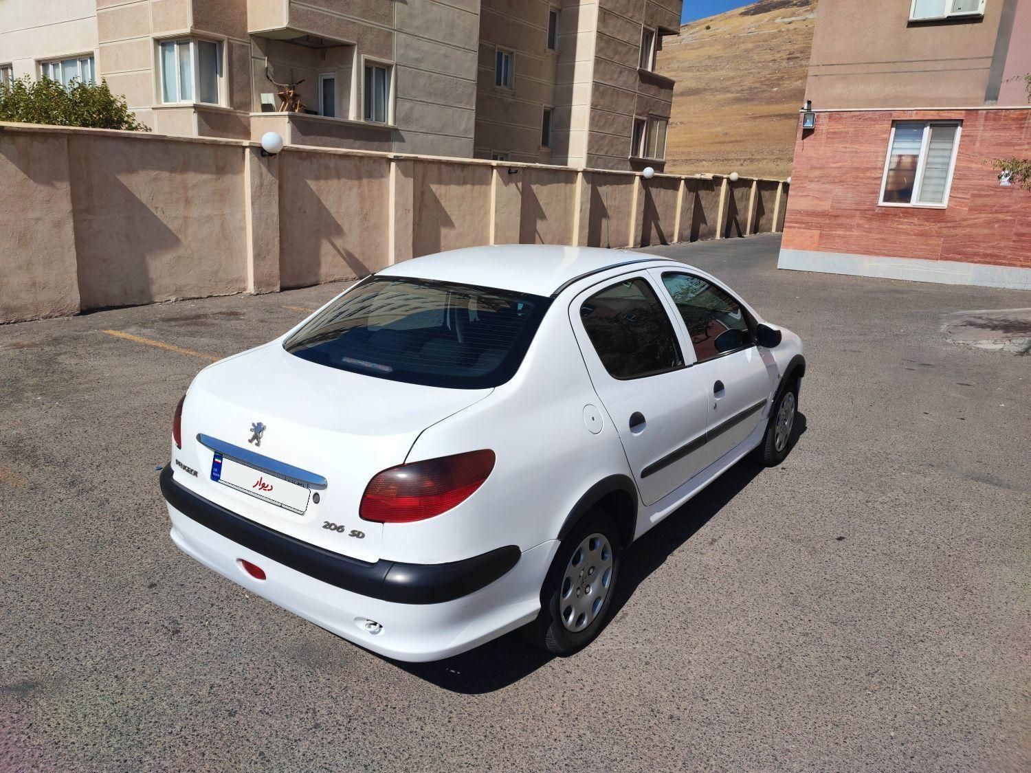پژو 206 SD v8 - 1389