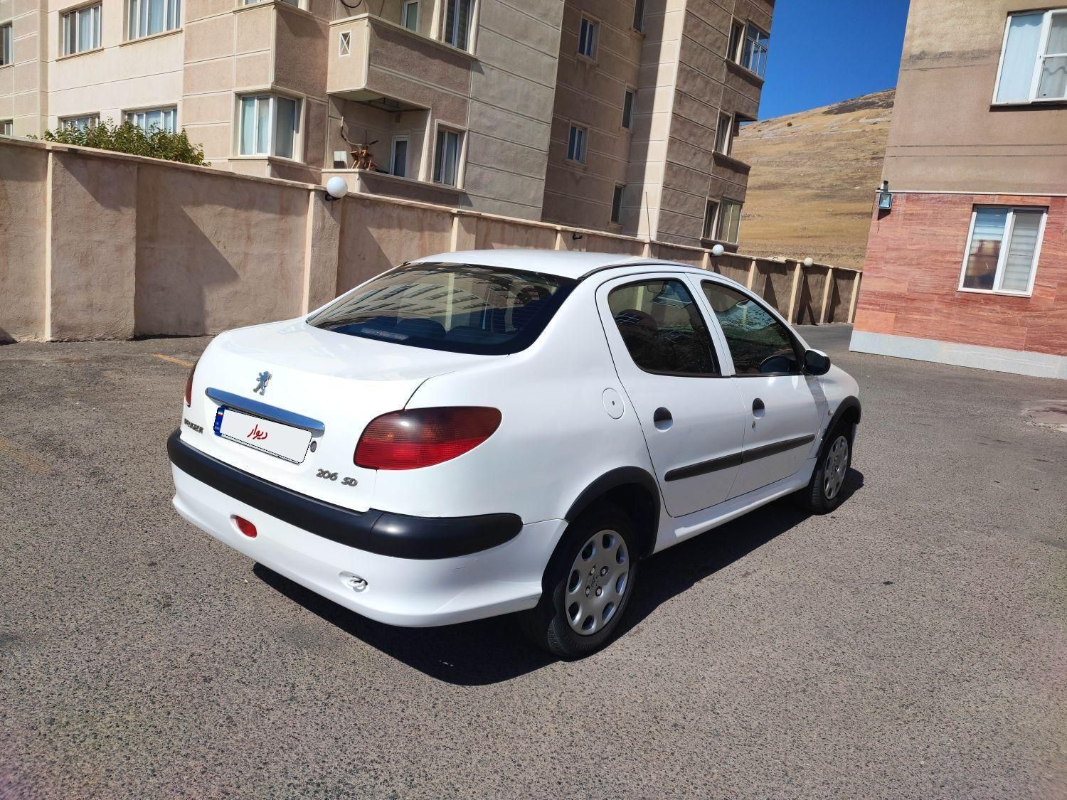 پژو 206 SD v8 - 1389