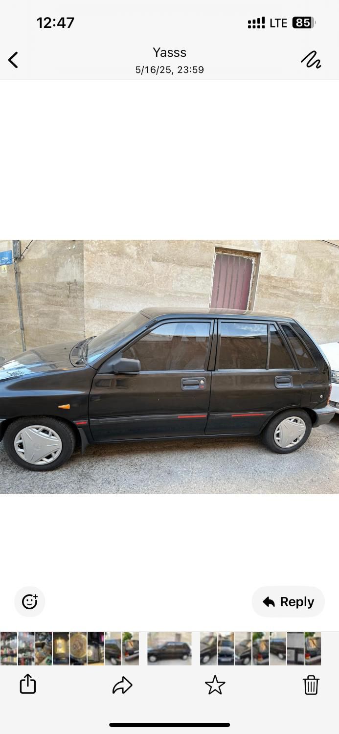 پراید 111 LX - 1387