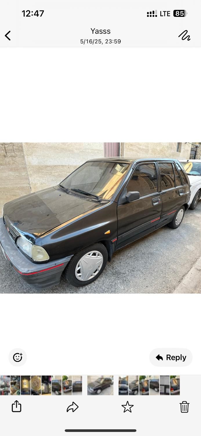 پراید 111 LX - 1387