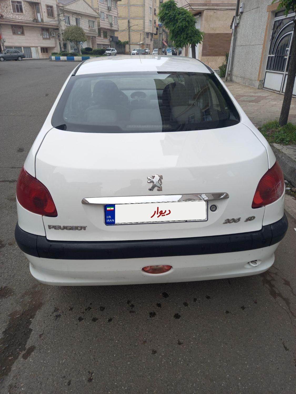 پژو 206 SD v8 - 1390