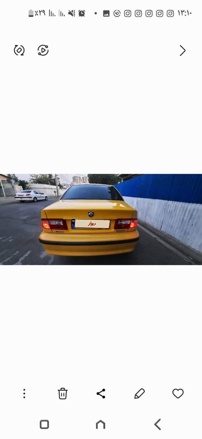 سمند LX EF7 دوگانه سوز - 1397