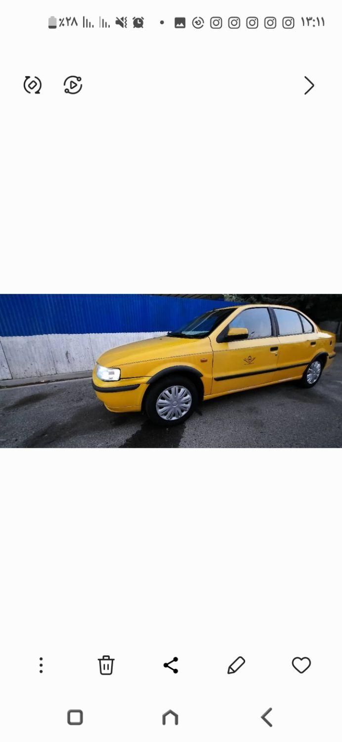 سمند LX EF7 دوگانه سوز - 1397