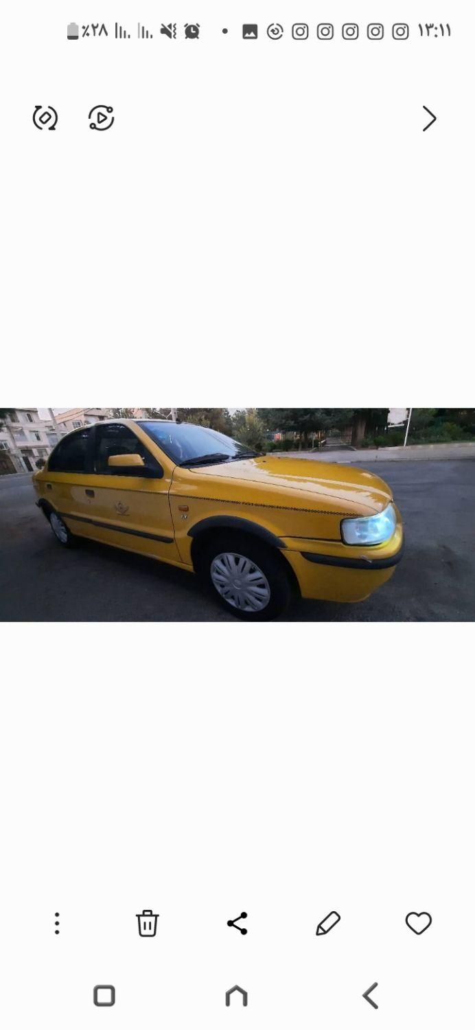 سمند LX EF7 دوگانه سوز - 1397