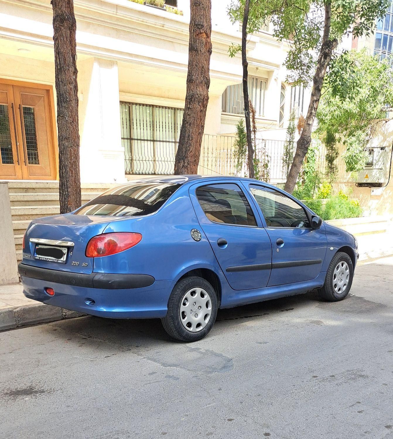 پژو 206 SD v8 - 1395