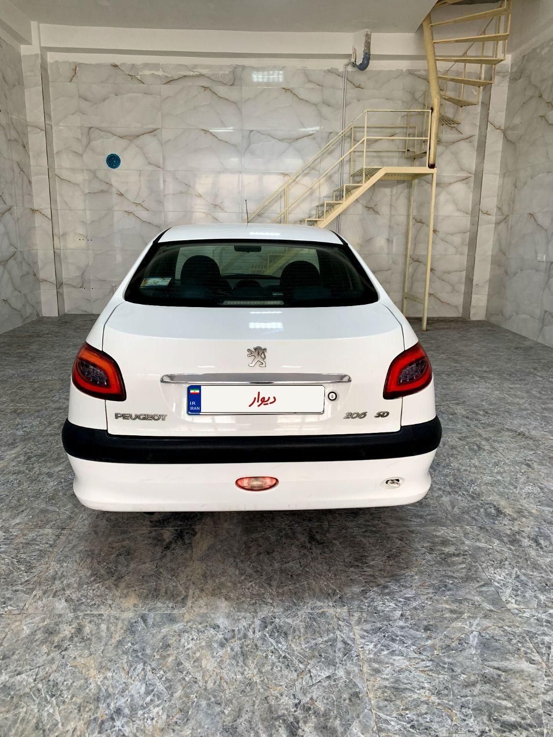 پژو 206 SD v8 - 1393