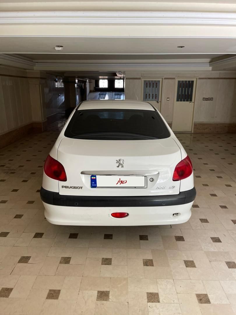 پژو 206 SD v8 - 1396