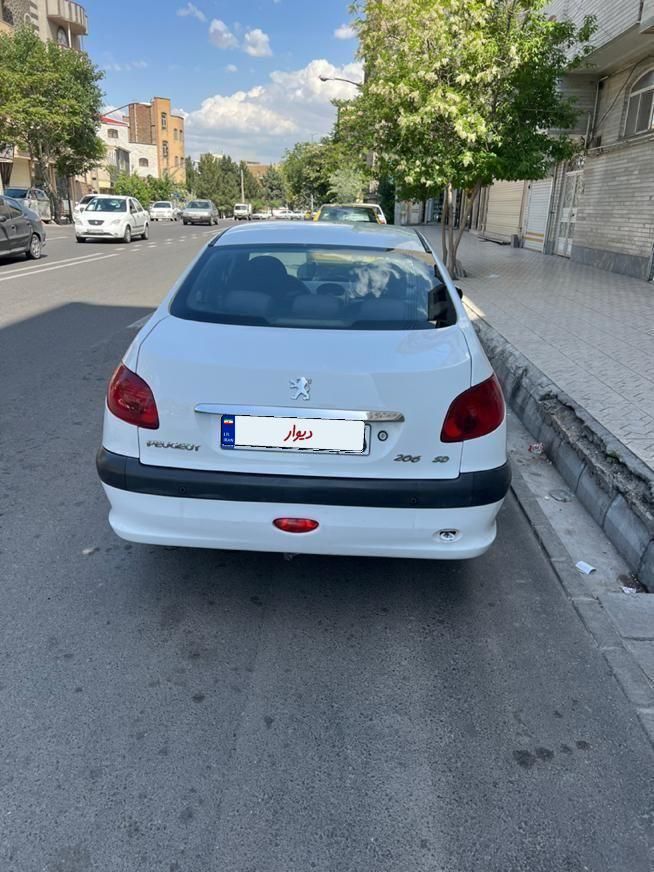 پژو 206 SD v8 - 1393
