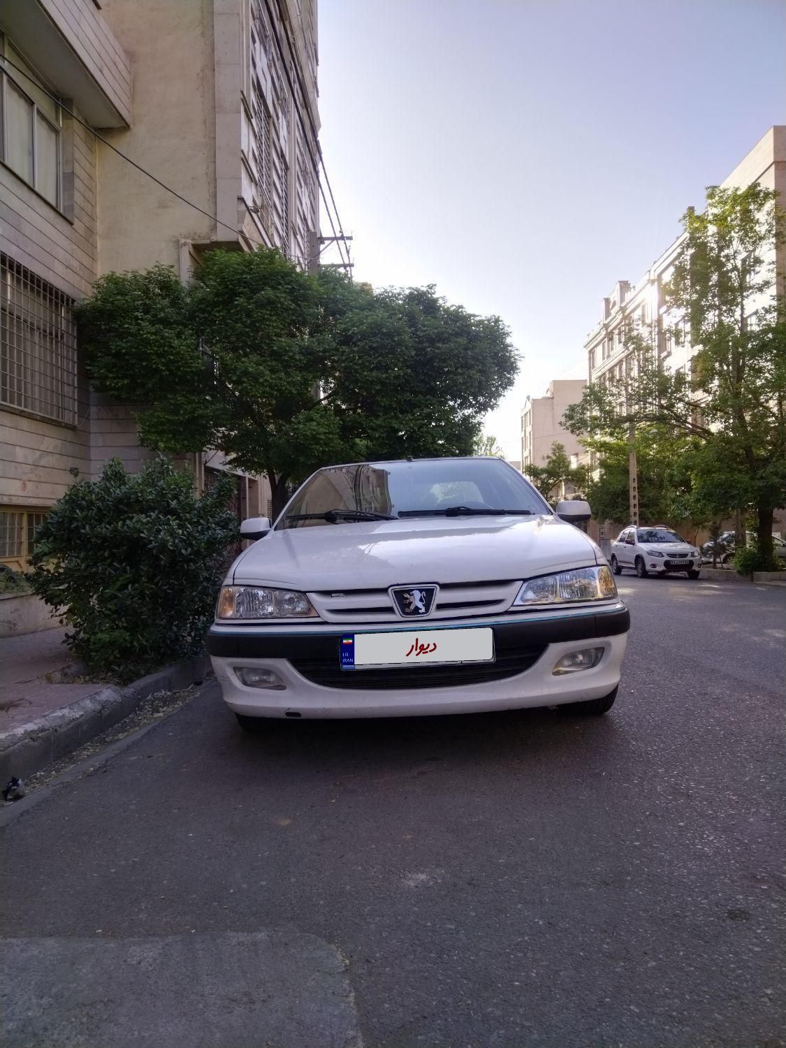 پژو پارس دوگانه سوز - 1386
