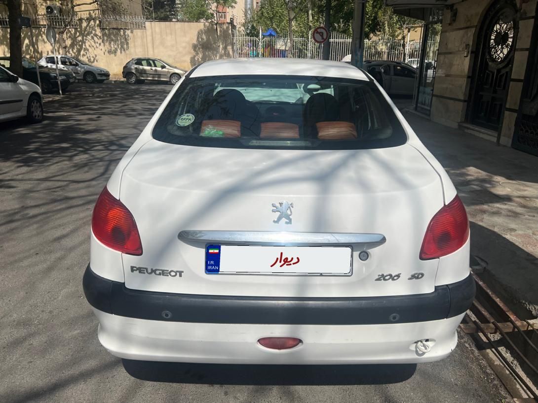پژو 206 SD v8 - 1398