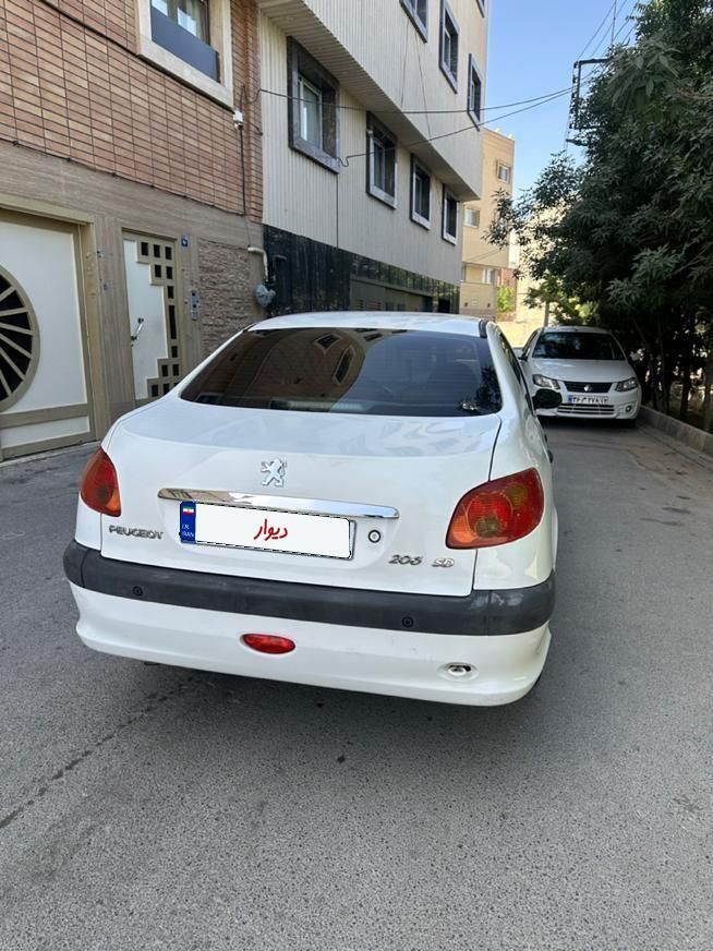 پژو 206 SD v8 - 1393