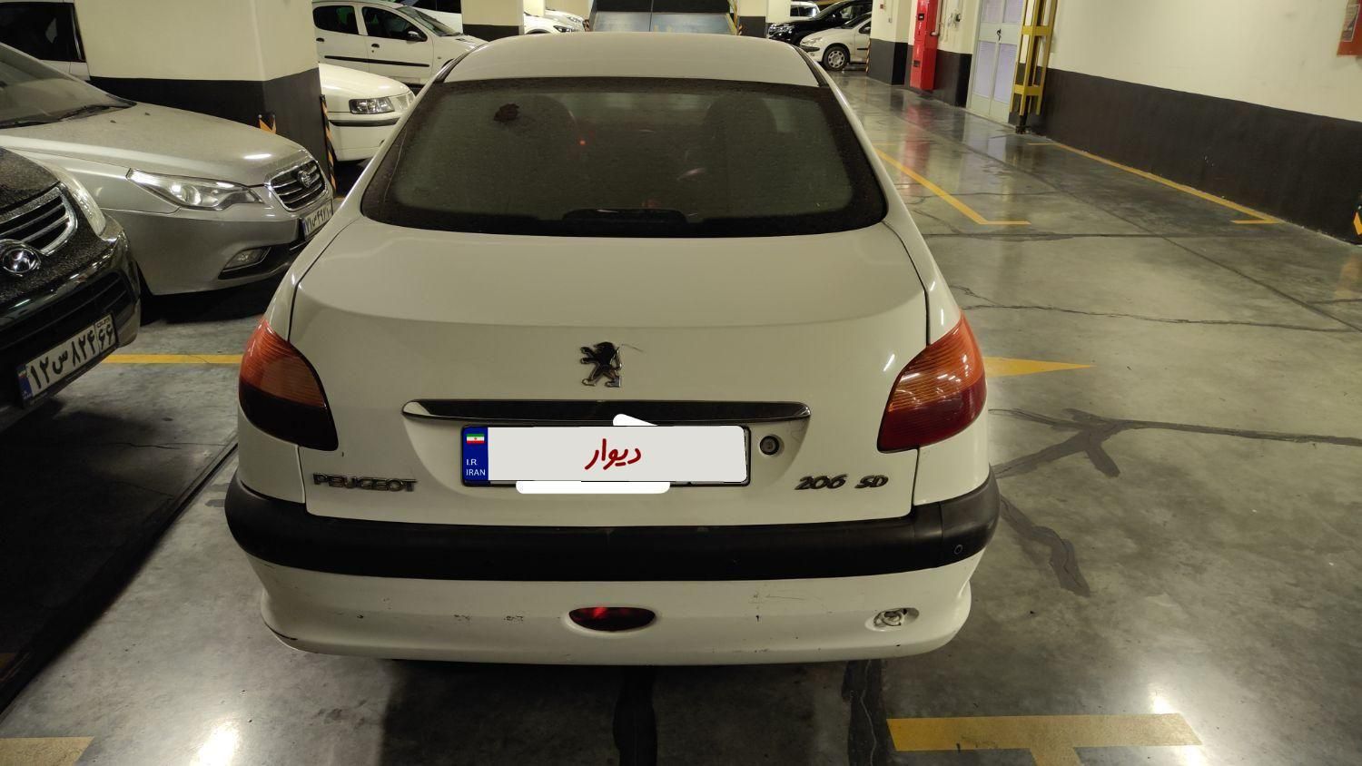 پژو 206 SD v8 - 1389