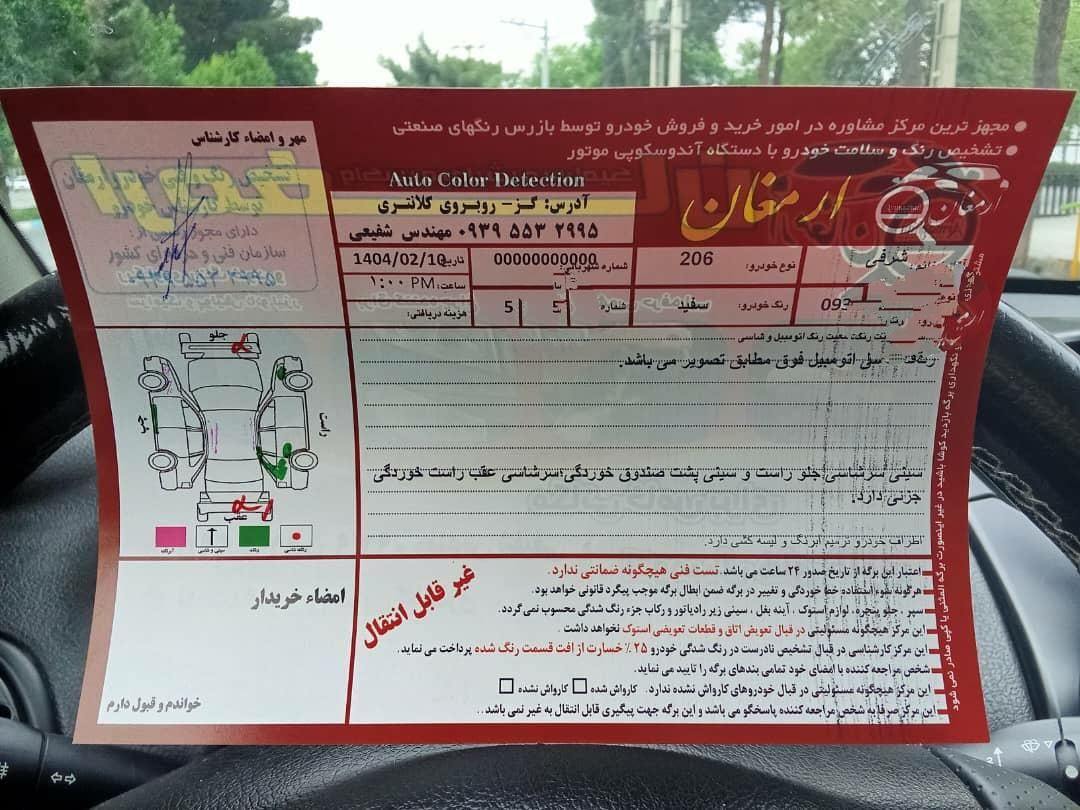پژو 206 تیپ 2 - 1391