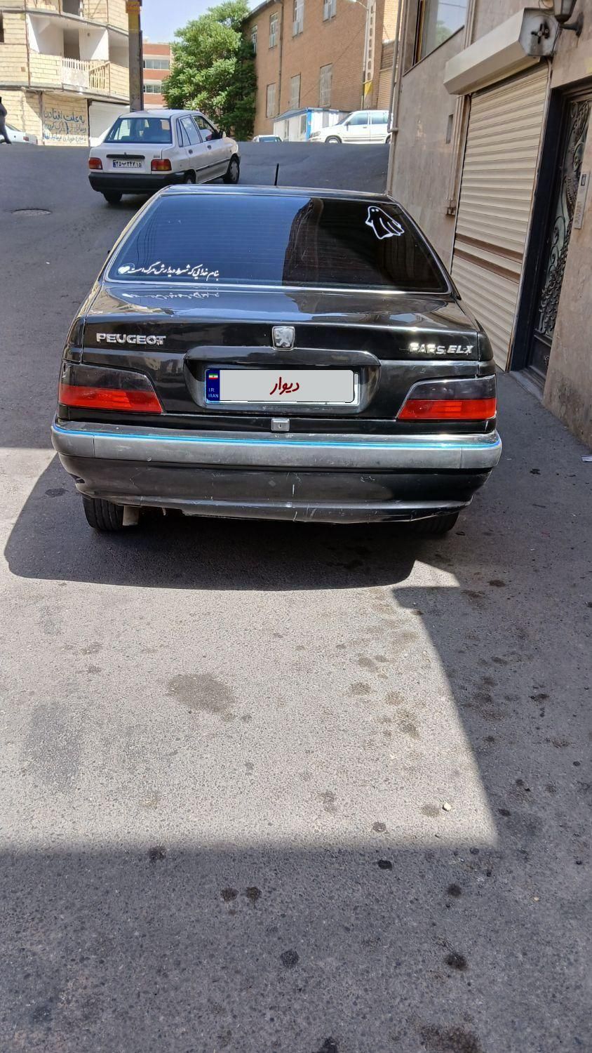 پژو پارس دوگانه سوز - 1382