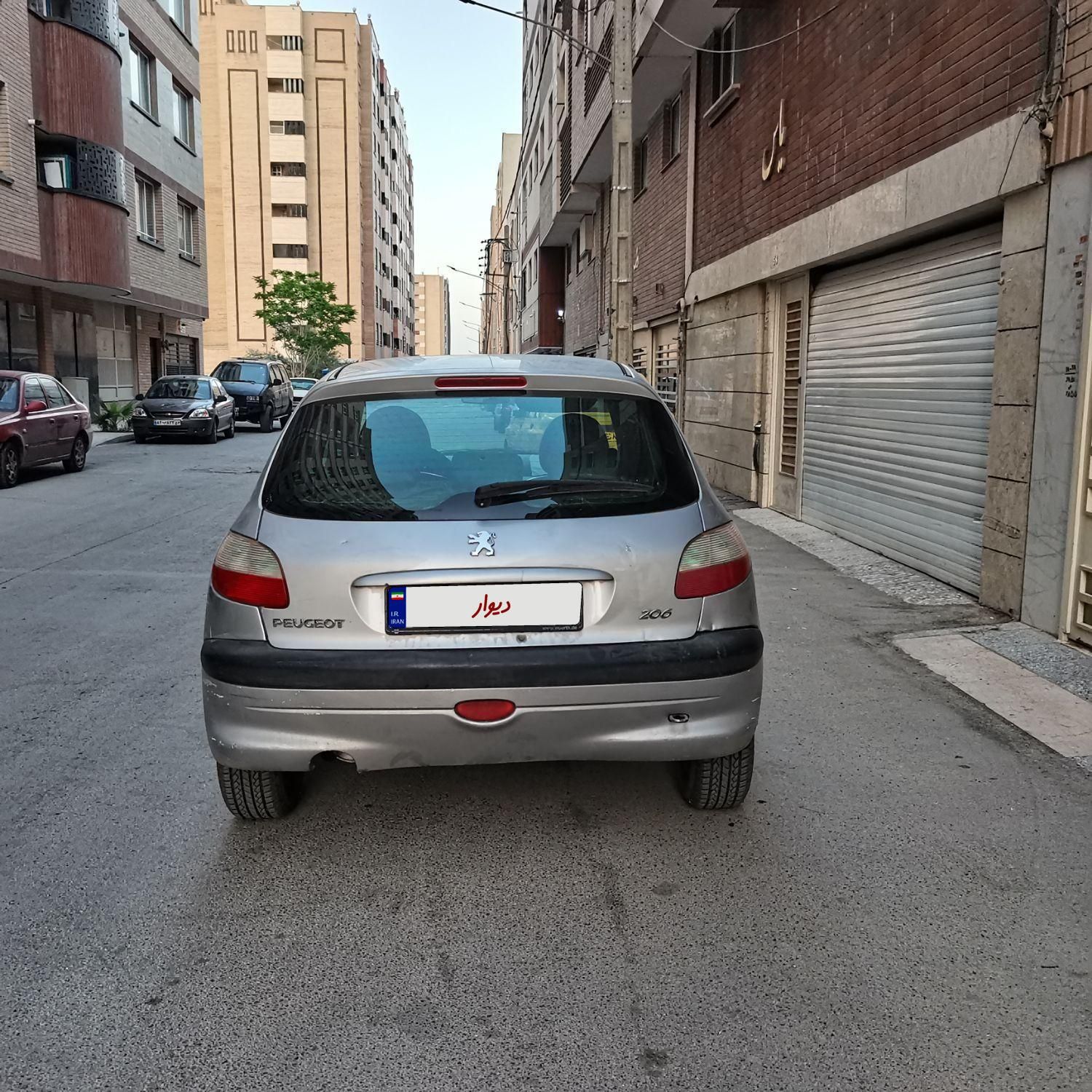 پژو 206 تیپ 2 - 1383