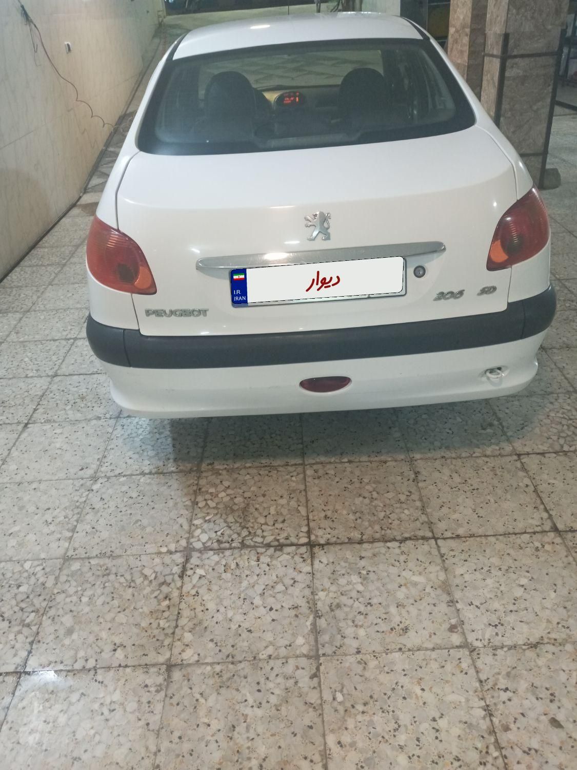 پژو 206 SD v8 - 1393