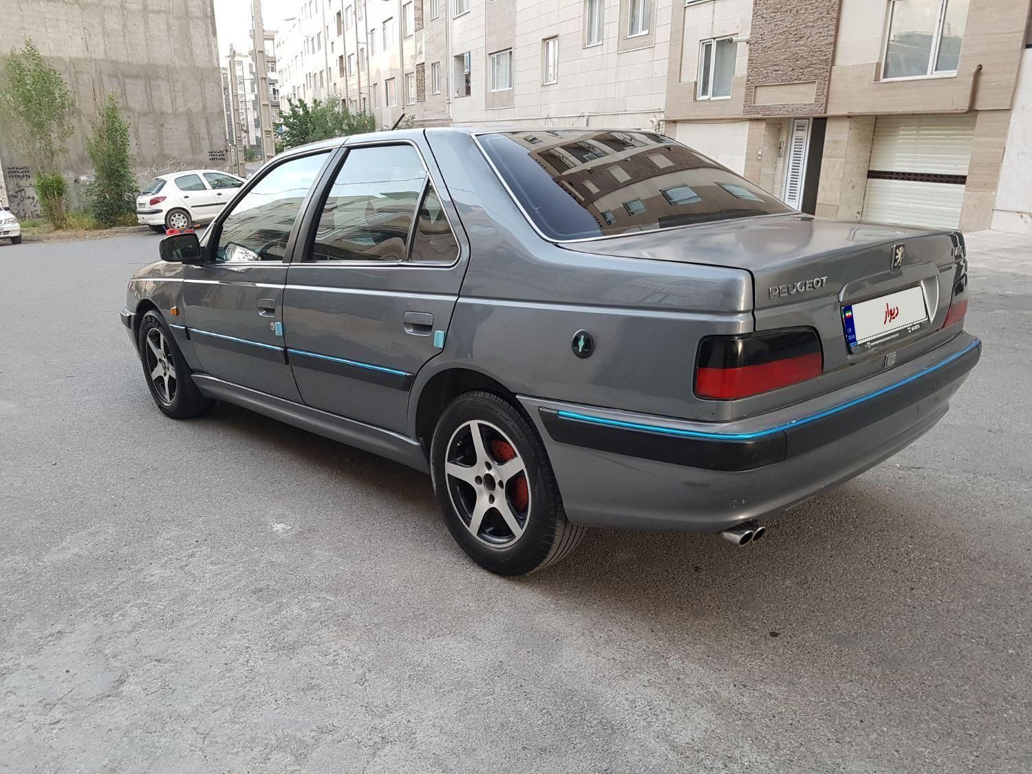 پژو پارس دوگانه سوز - 1389