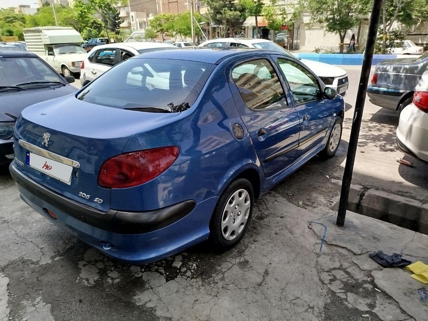پژو 206 SD v8 - 1393