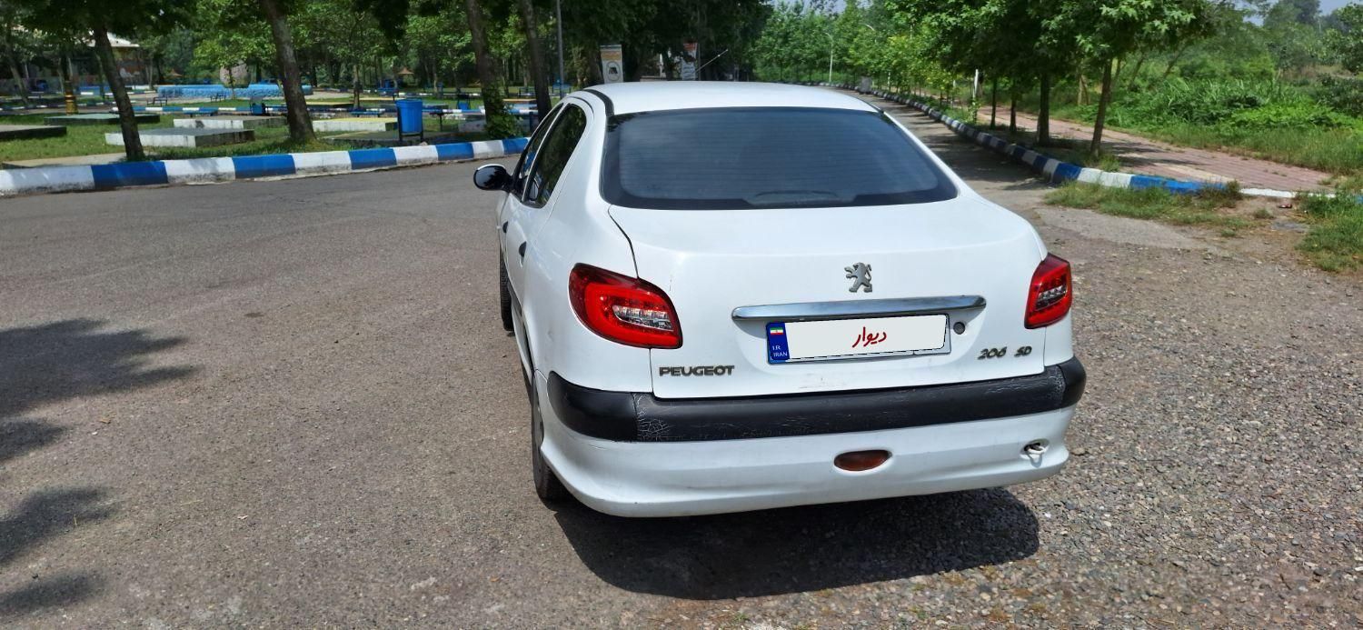 پژو 206 SD v8 - 1391