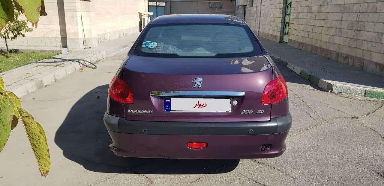 پژو 206 SD v8 - 1397