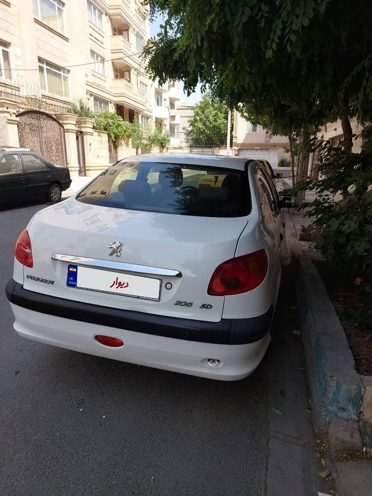 پژو 206 SD v8 - 1395