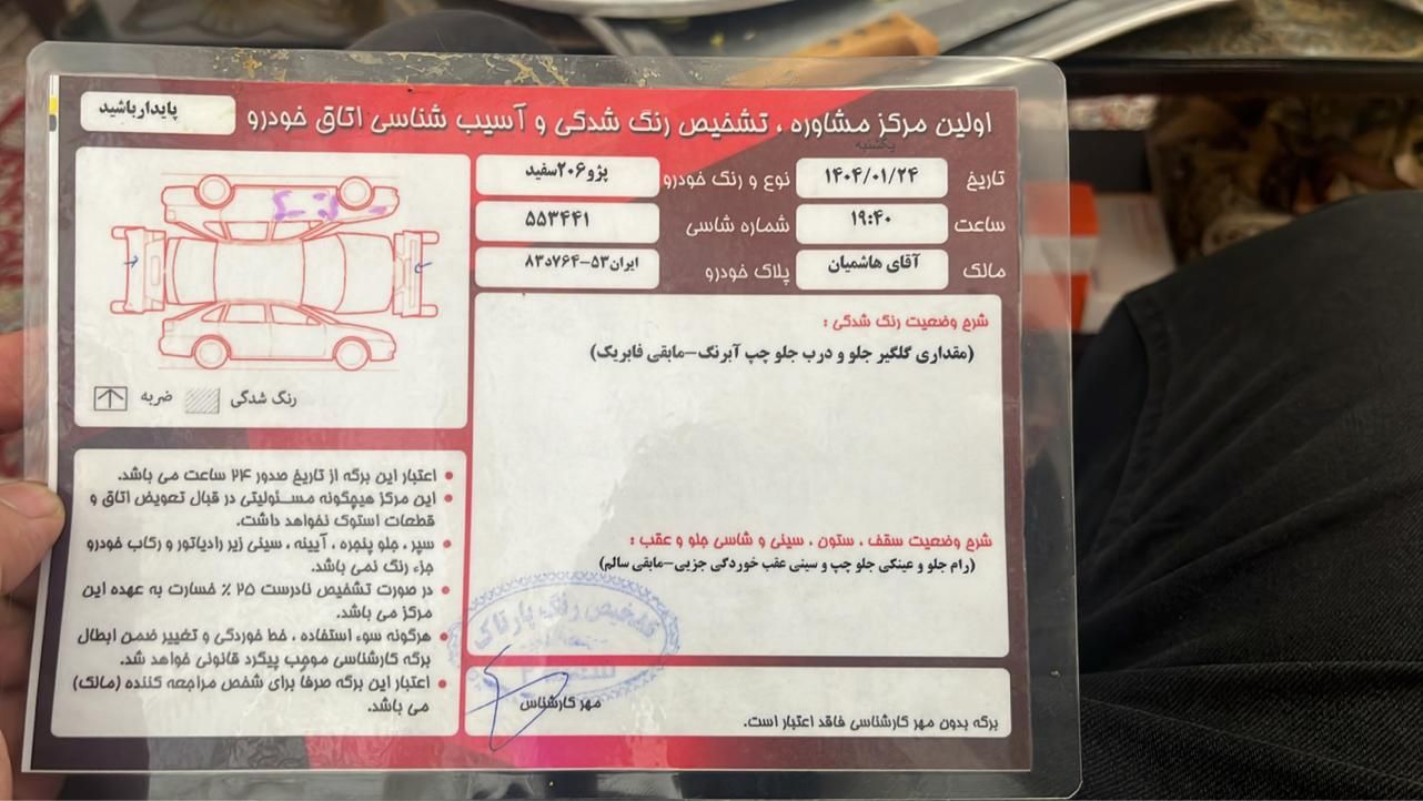 پژو 206 تیپ 2 - 1390