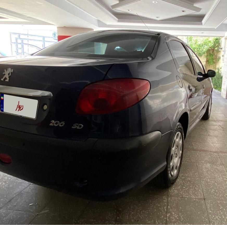 پژو 206 SD v1 - 1386