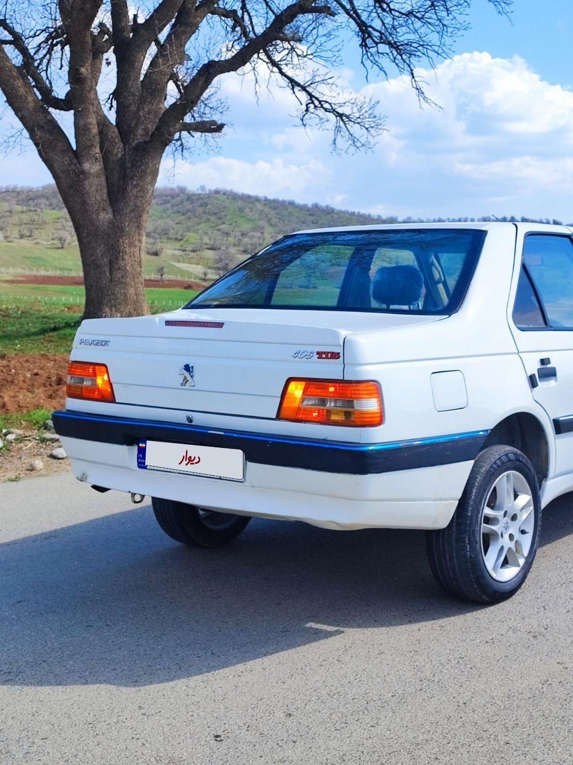 پژو 405 SLX بنزینی  XU7 - 1390