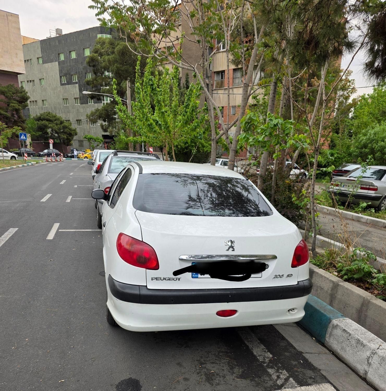پژو 206 SD v8 - 1396