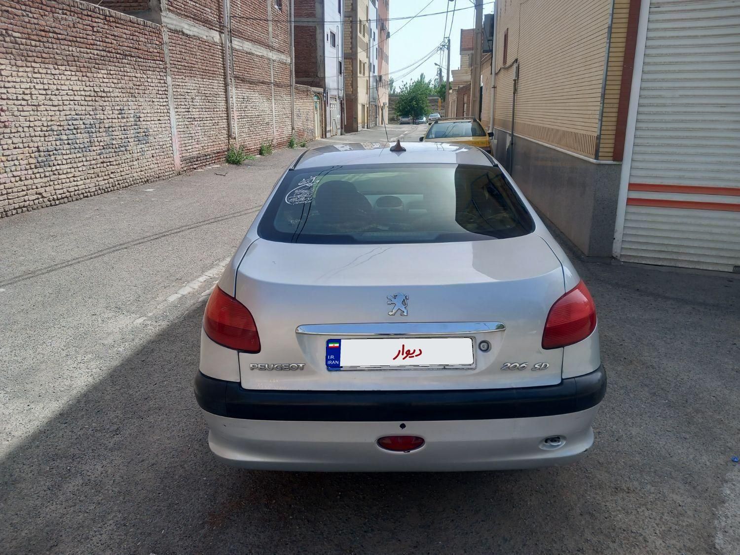 پژو 206 SD v1 - 1386