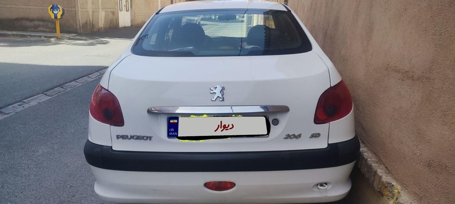 پژو 206 SD v8 - 1393