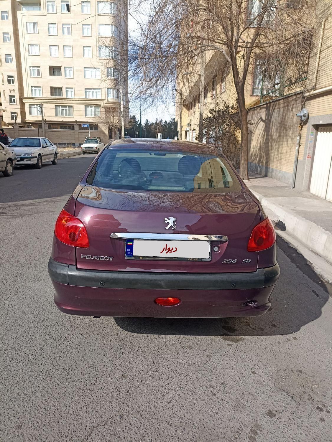 پژو 206 SD v8 - 1394