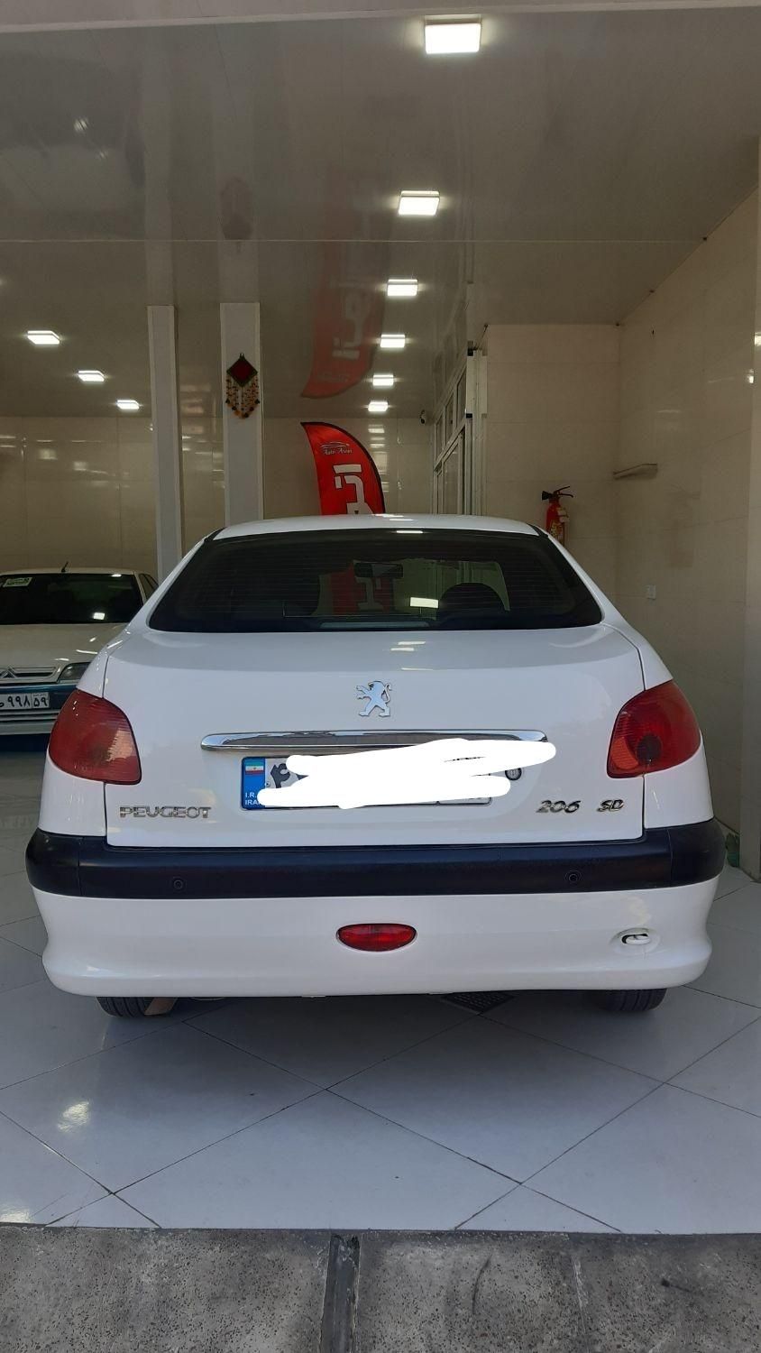 پژو 206 SD v8 - 1396