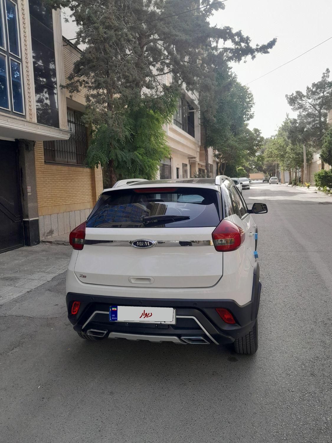 ام وی ام X22 اتوماتیک اسپرت اکسلنت - 2021