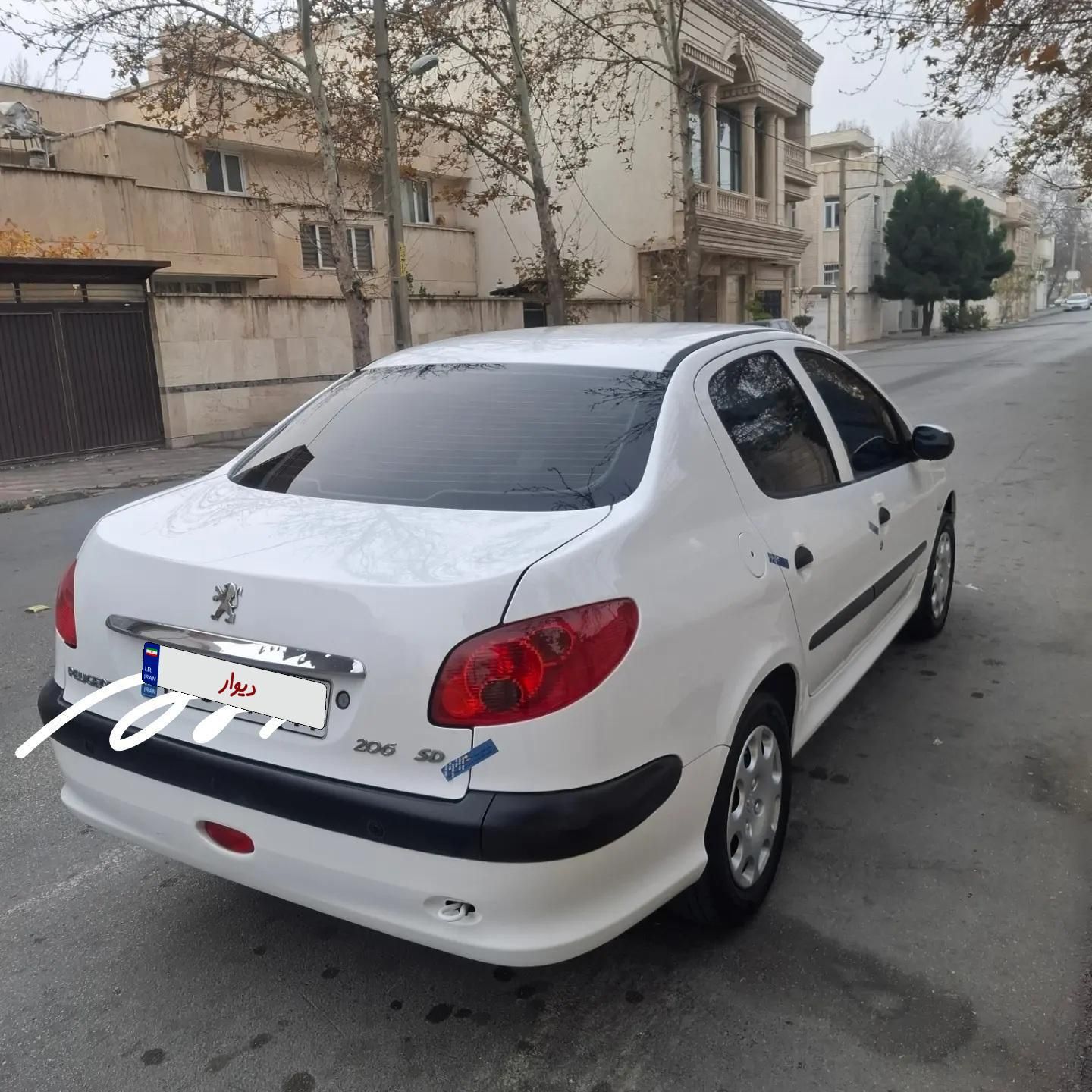 پژو 206 SD v8 - 1396