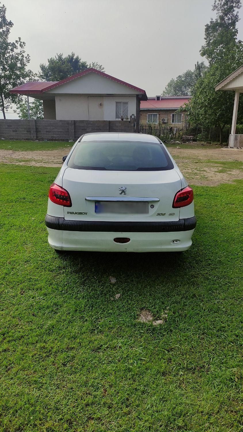پژو 206 SD v8 - 1395